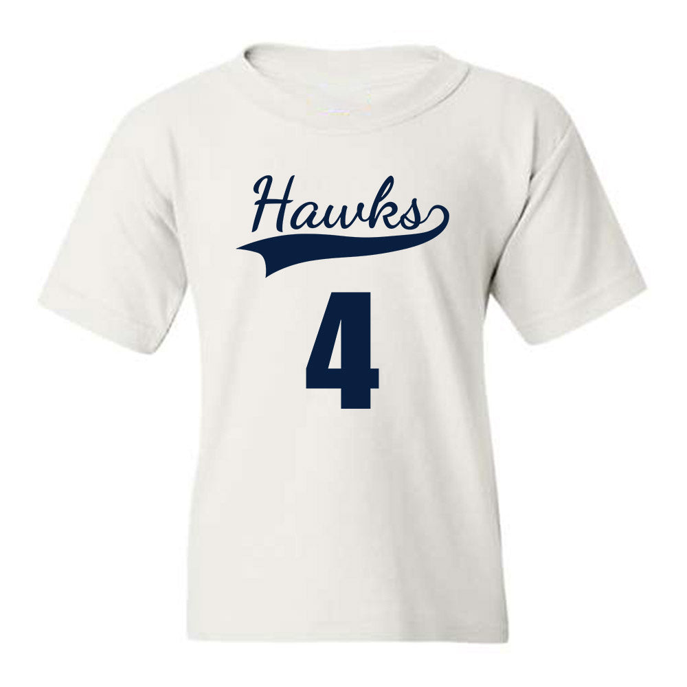 Monmouth - NCAA Men's Basketball : Andrew Ball - White Replica Shersey Youth T-Shirt