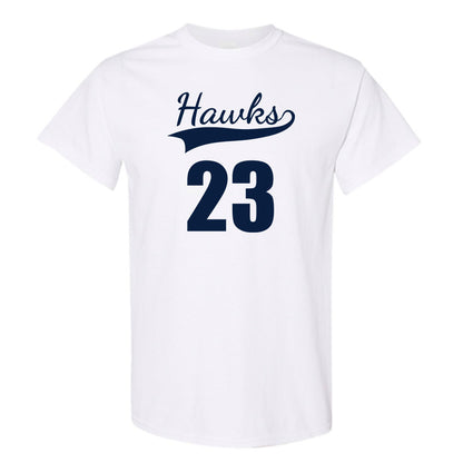 Monmouth - NCAA Men's Basketball : Cornelius Robinson - White Replica Shersey Short Sleeve T-Shirt