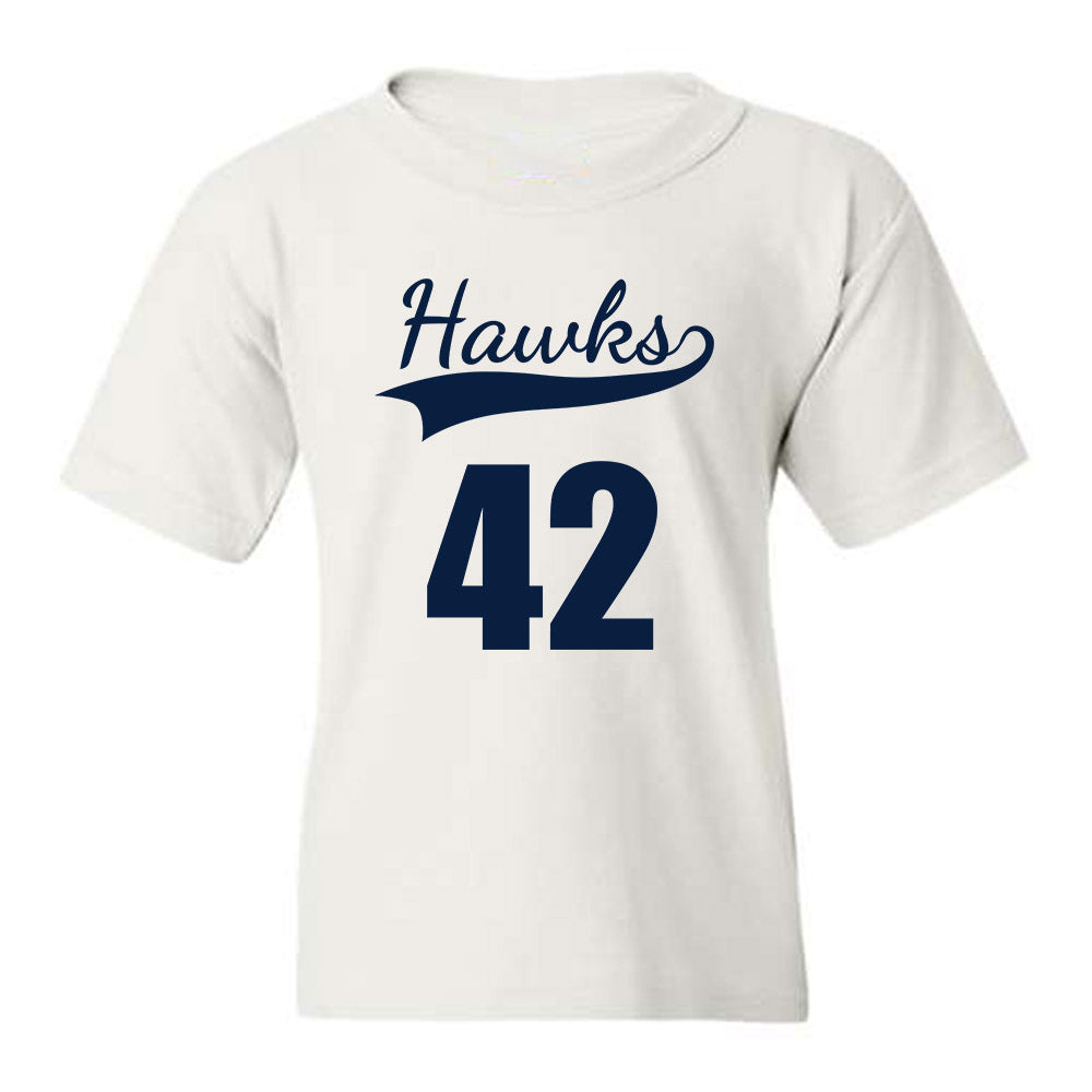 Monmouth - NCAA Men's Basketball : Quinn Peters - White Replica Shersey Youth T-Shirt
