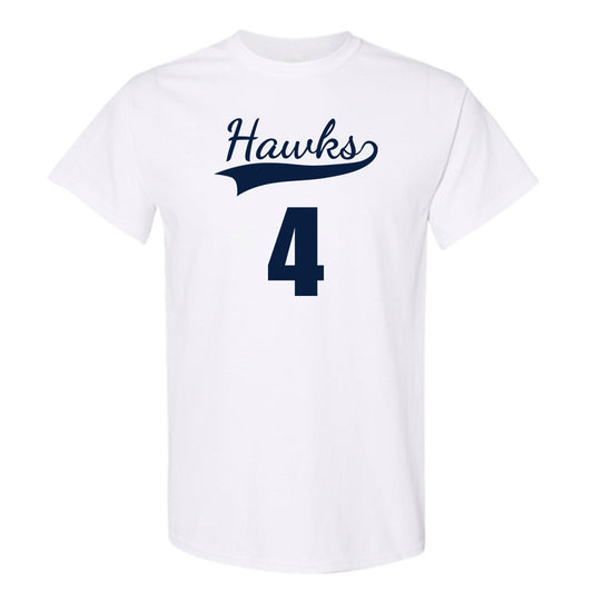 Monmouth - NCAA Men's Basketball : Andrew Ball - White Replica Shersey Short Sleeve T-Shirt