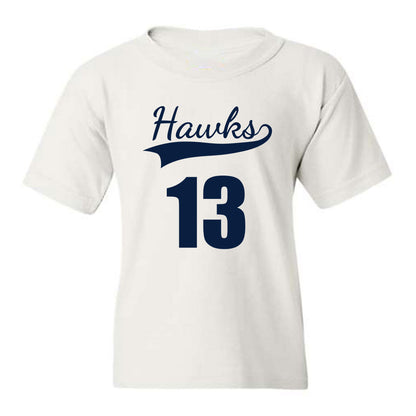 Monmouth - NCAA Men's Basketball : Jack Collins - White Replica Shersey Youth T-Shirt