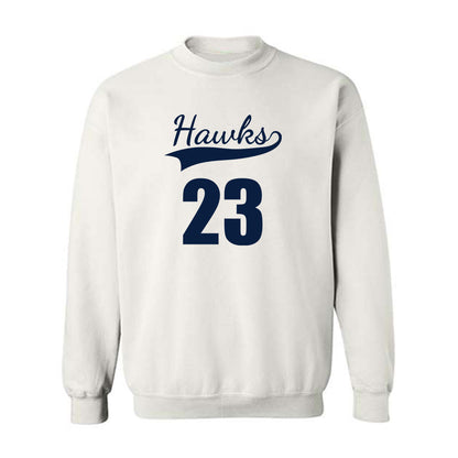 Monmouth - NCAA Men's Basketball : Cornelius Robinson - White Replica Shersey Sweatshirt