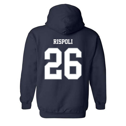 Monmouth - NCAA Men's Lacrosse : Brandon Rispoli - Replica Shersey Hooded Sweatshirt