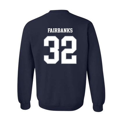 Monmouth - NCAA Men's Lacrosse : Chase Fairbanks - Crewneck Sweatshirt Replica Shersey