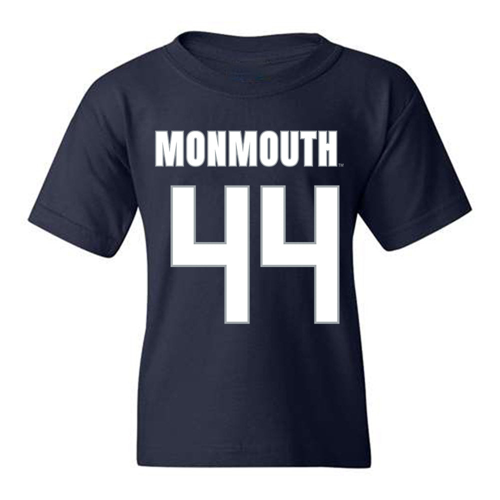 Monmouth - NCAA Men's Lacrosse : Ty Caffarelli - Replica Shersey Youth T-Shirt