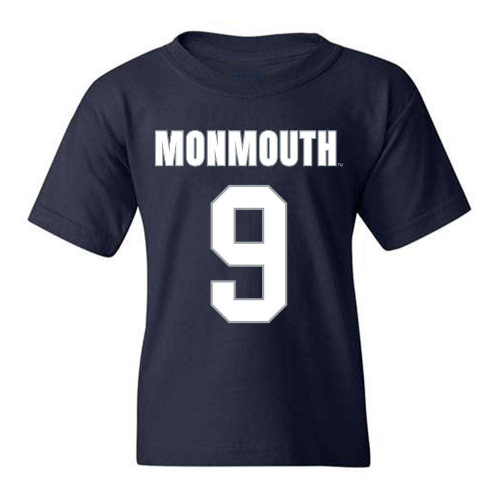 Monmouth - NCAA Men's Lacrosse : Nicholas Teets - Replica Shersey Youth T-Shirt