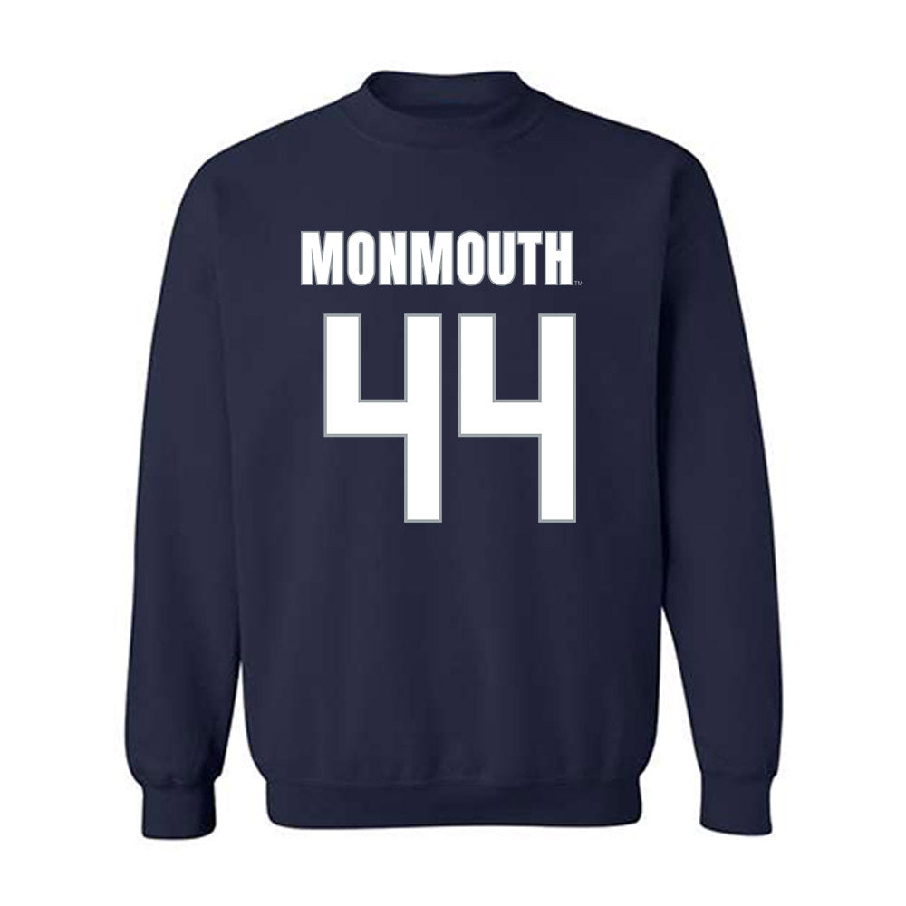 Monmouth - NCAA Men's Lacrosse : Ty Caffarelli - Replica Shersey Sweatshirt