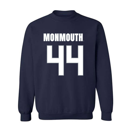Monmouth - NCAA Men's Lacrosse : Ty Caffarelli - Replica Shersey Sweatshirt