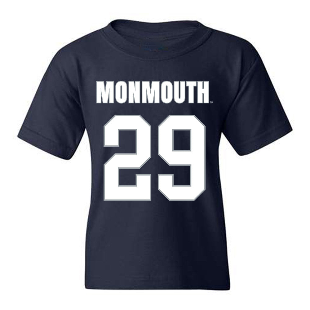 Monmouth - NCAA Men's Lacrosse : Patrick Orapello - Replica Shersey Youth T-Shirt