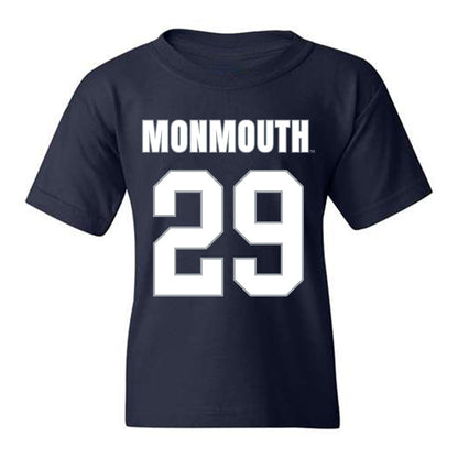 Monmouth - NCAA Men's Lacrosse : Patrick Orapello - Replica Shersey Youth T-Shirt