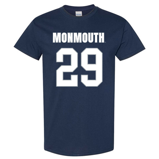 Monmouth - NCAA Men's Lacrosse : Patrick Orapello - Replica Shersey Short Sleeve T-Shirt
