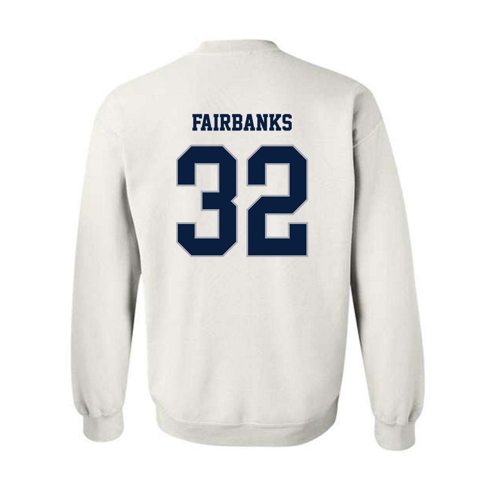 Monmouth - NCAA Men's Lacrosse : Chase Fairbanks - Crewneck Sweatshirt Replica Shersey