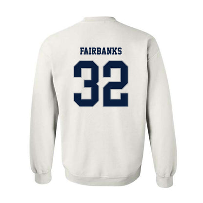 Monmouth - NCAA Men's Lacrosse : Chase Fairbanks - Crewneck Sweatshirt Replica Shersey