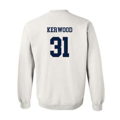 Monmouth - NCAA Softball : Billie Kerwood - White Replica Shersey Sweatshirt