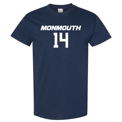Monmouth - NCAA Men's Basketball : Jack Holmstrom - Replica Shersey Short Sleeve T-Shirt