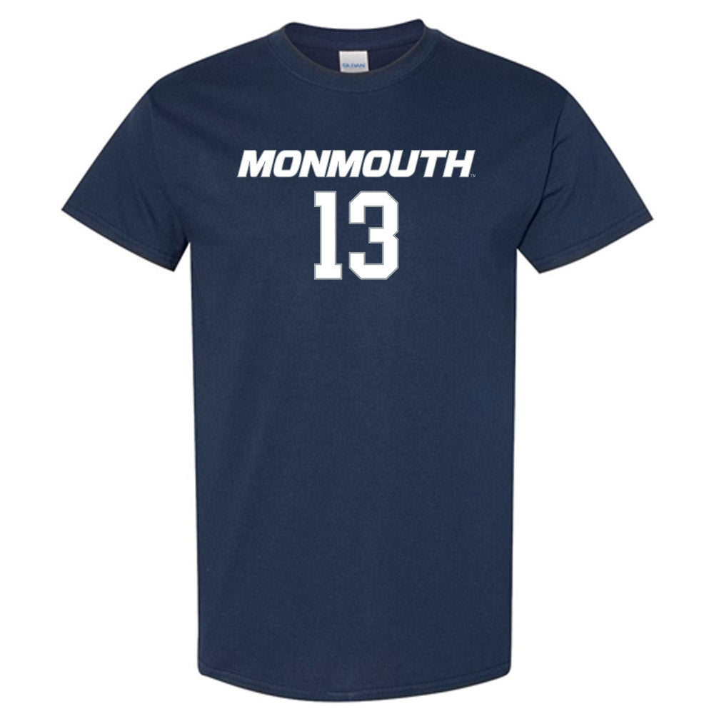 Monmouth - NCAA Men's Basketball : Jack Collins - Replica Shersey Short Sleeve T-Shirt