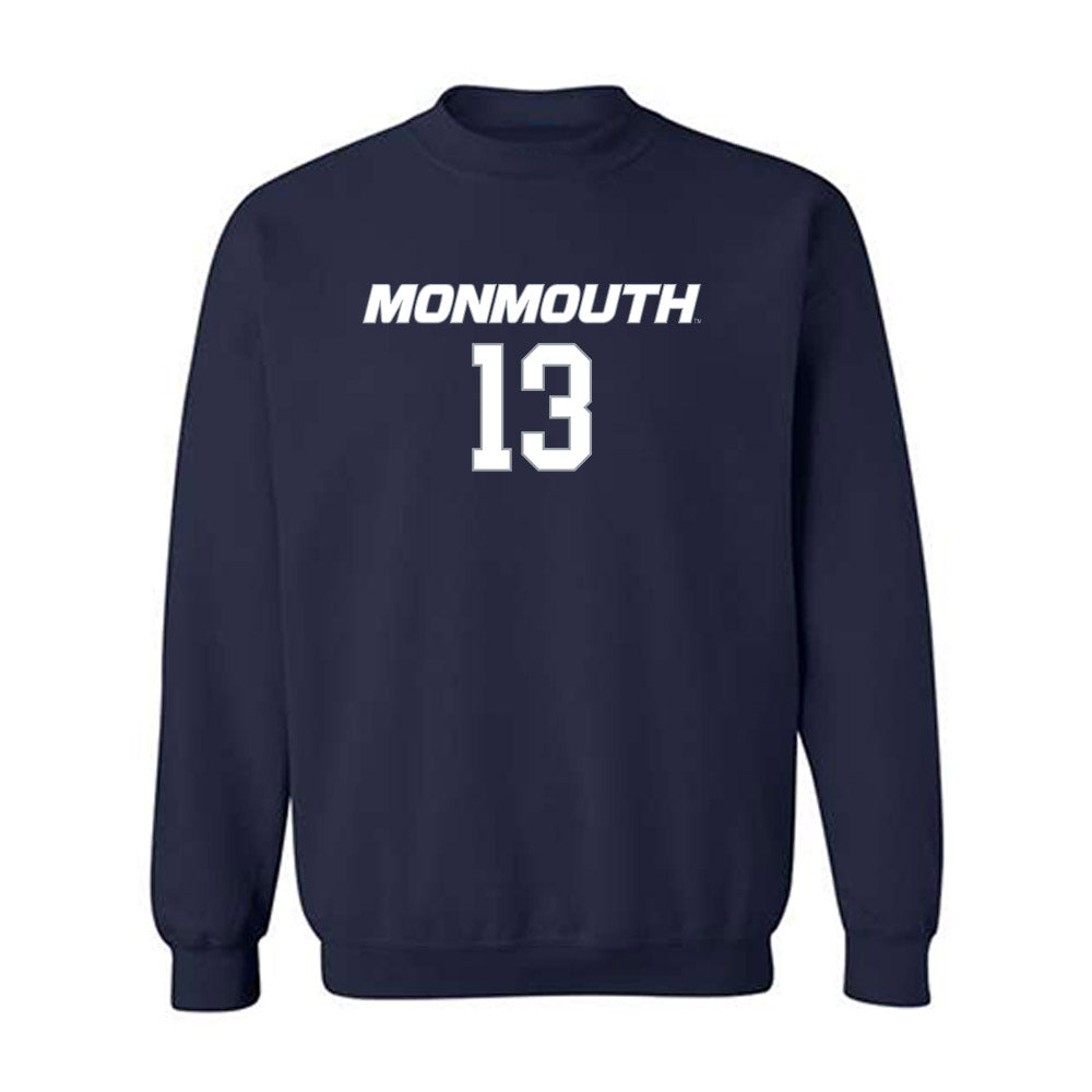 Monmouth - NCAA Men's Basketball : Jack Collins - Replica Shersey Sweatshirt