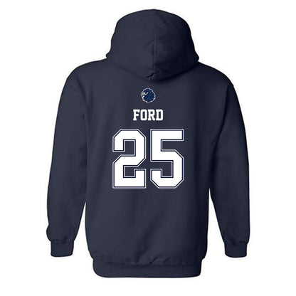 Monmouth - NCAA Women's Soccer : Clara Ford - Replica Shersey Hooded Sweatshirt