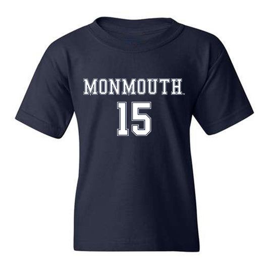 Monmouth - NCAA Women's Soccer : Lauren Bruno - Replica Shersey Youth T-Shirt