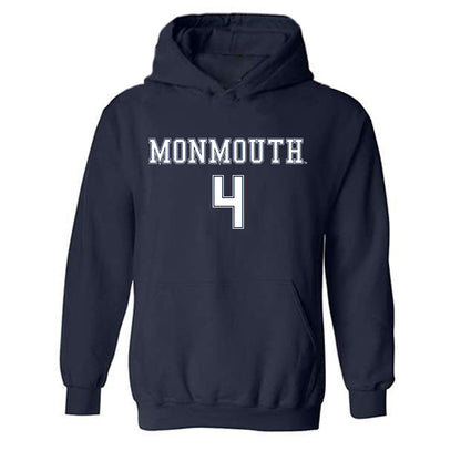 Monmouth - NCAA Women's Soccer : Liza Suydam - Replica Shersey Hooded Sweatshirt