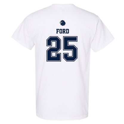 Monmouth - NCAA Women's Soccer : Clara Ford - White Replica Shersey Short Sleeve T-Shirt