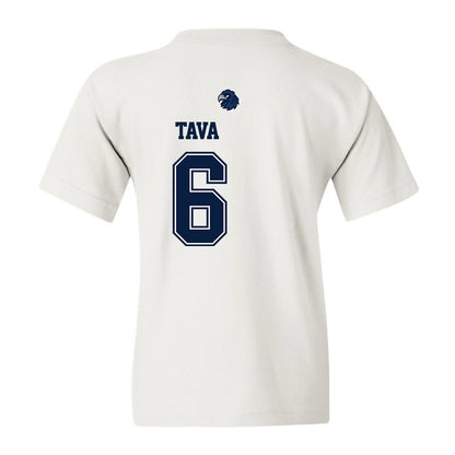 Monmouth - NCAA Women's Soccer : Marisa Tava - White Replica Shersey Youth T-Shirt