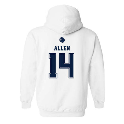 Monmouth - NCAA Women's Soccer : Ava Allen - Hooded Sweatshirt Replica Shersey