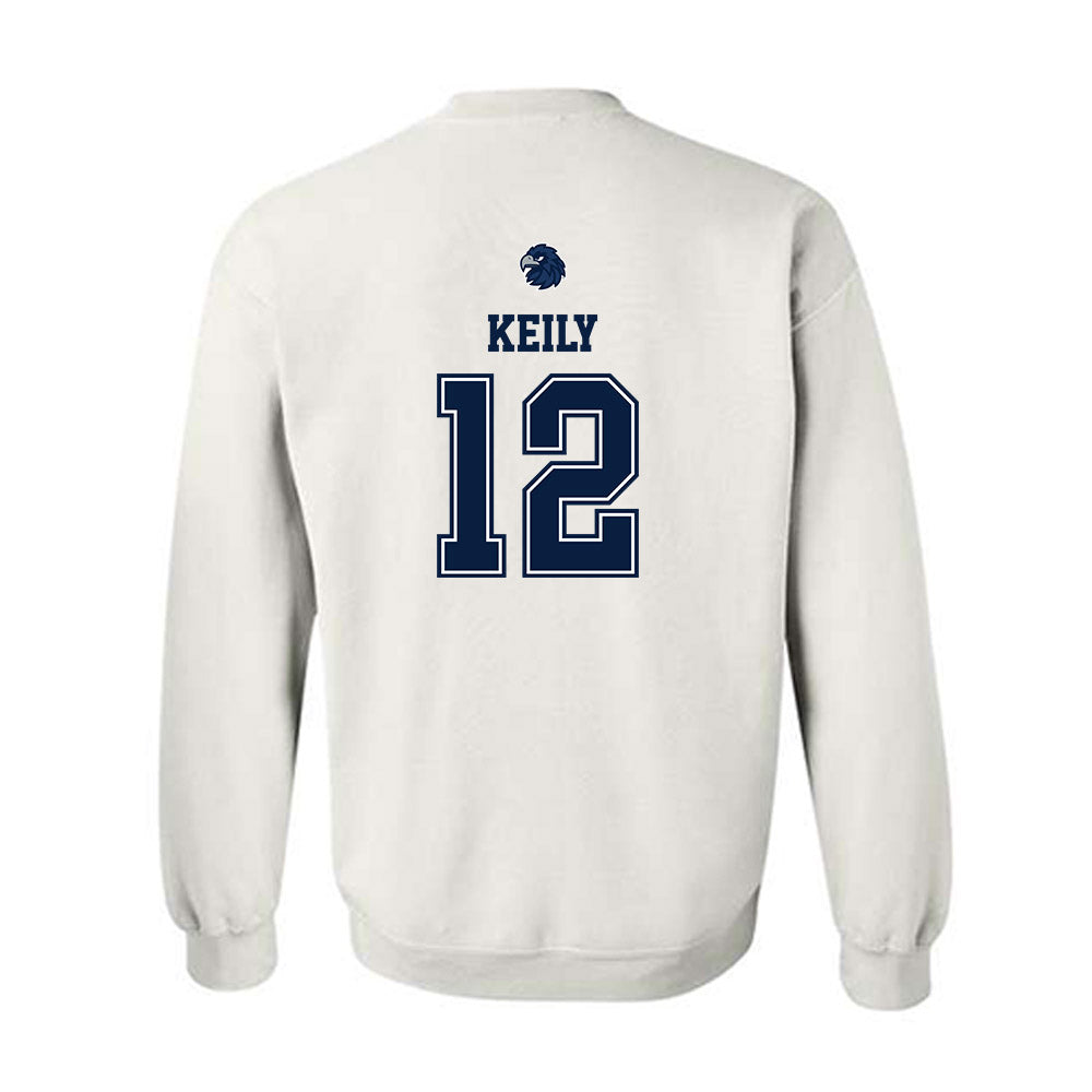 Monmouth - NCAA Women's Soccer : Arianna Keily - White Replica Shersey Sweatshirt