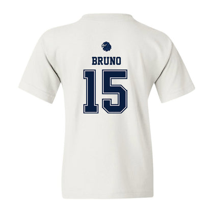 Monmouth - NCAA Women's Soccer : Lauren Bruno - White Replica Shersey Youth T-Shirt