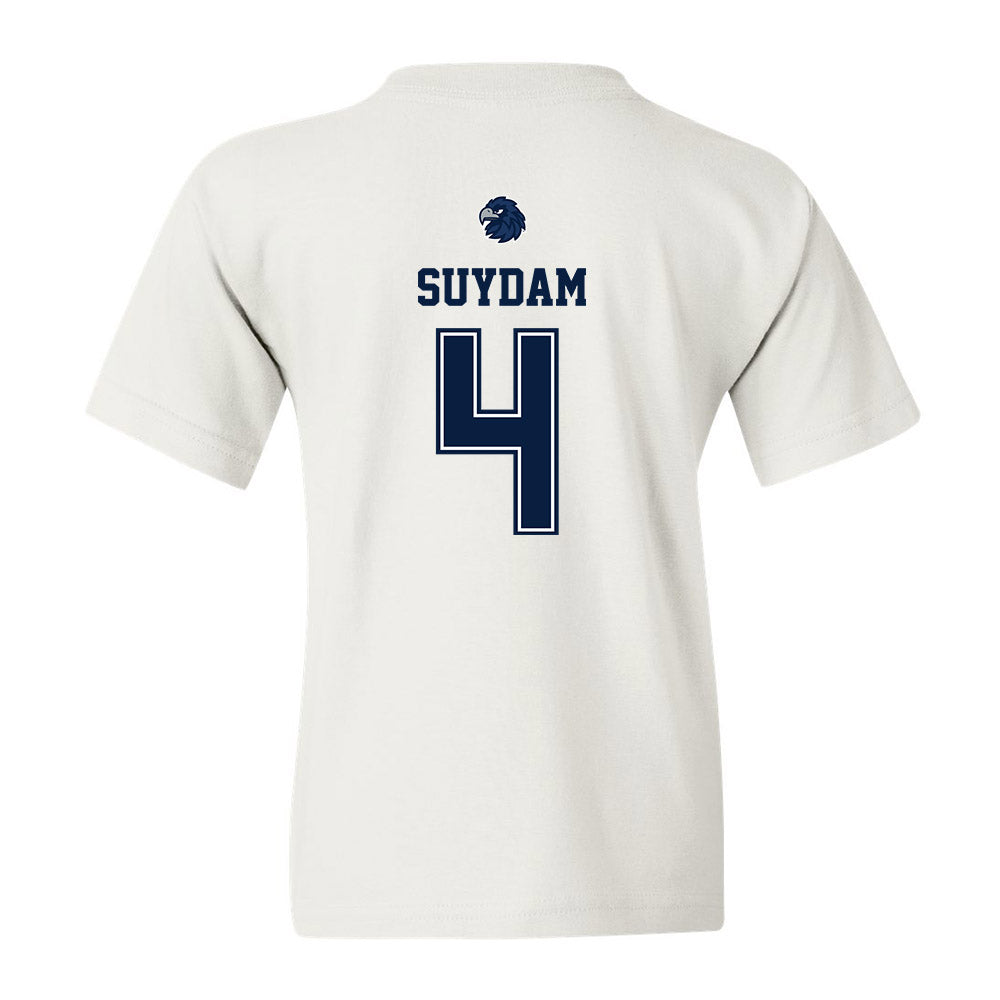 Monmouth - NCAA Women's Soccer : Liza Suydam - White Replica Shersey Youth T-Shirt