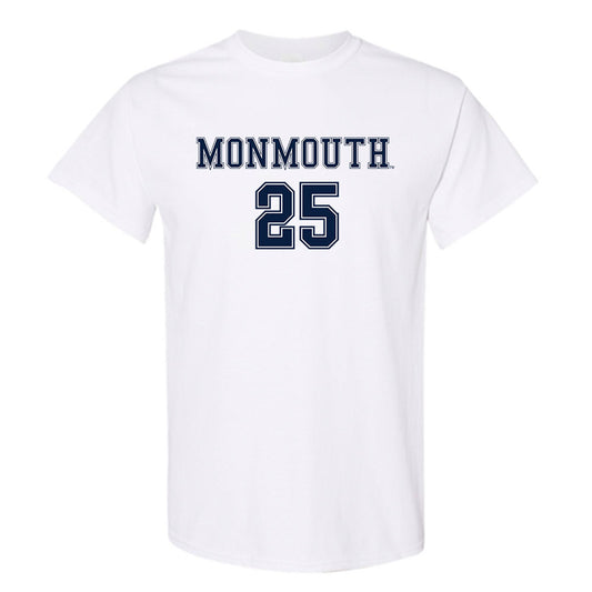 Monmouth - NCAA Women's Soccer : Clara Ford - White Replica Shersey Short Sleeve T-Shirt