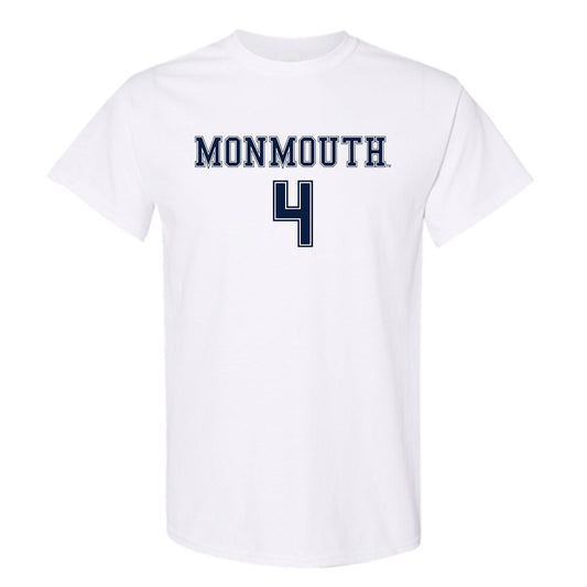 Monmouth - NCAA Women's Soccer : Liza Suydam - White Replica Shersey Short Sleeve T-Shirt