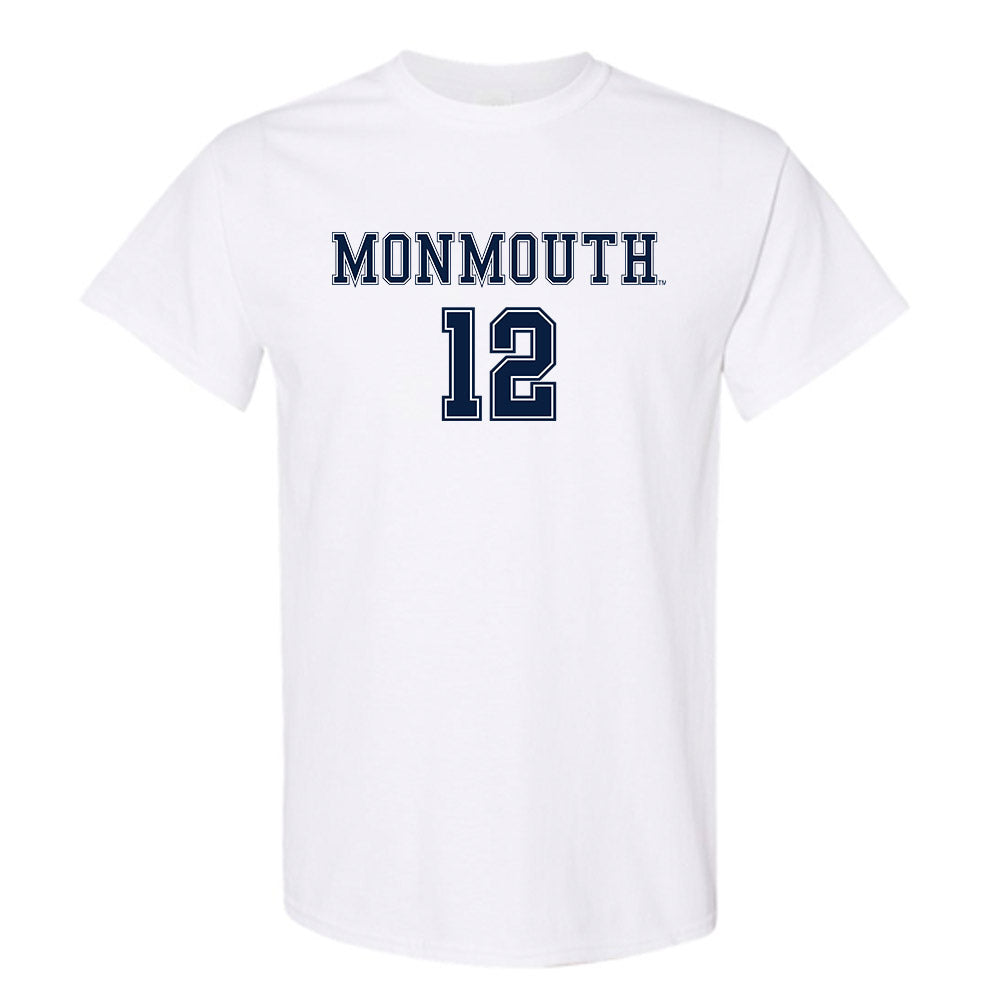 Monmouth - NCAA Women's Soccer : Arianna Keily - White Replica Shersey Short Sleeve T-Shirt