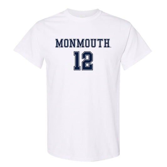 Monmouth - NCAA Women's Soccer : Arianna Keily - White Replica Shersey Short Sleeve T-Shirt