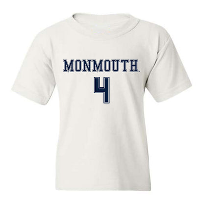 Monmouth - NCAA Women's Soccer : Liza Suydam - White Replica Shersey Youth T-Shirt