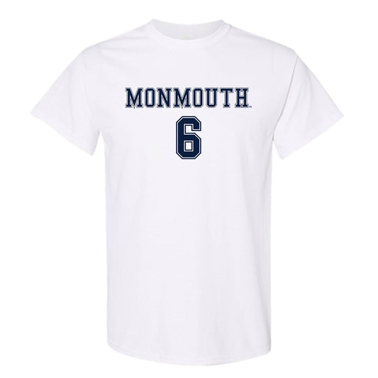 Monmouth - NCAA Women's Soccer : Marisa Tava - White Replica Shersey Short Sleeve T-Shirt