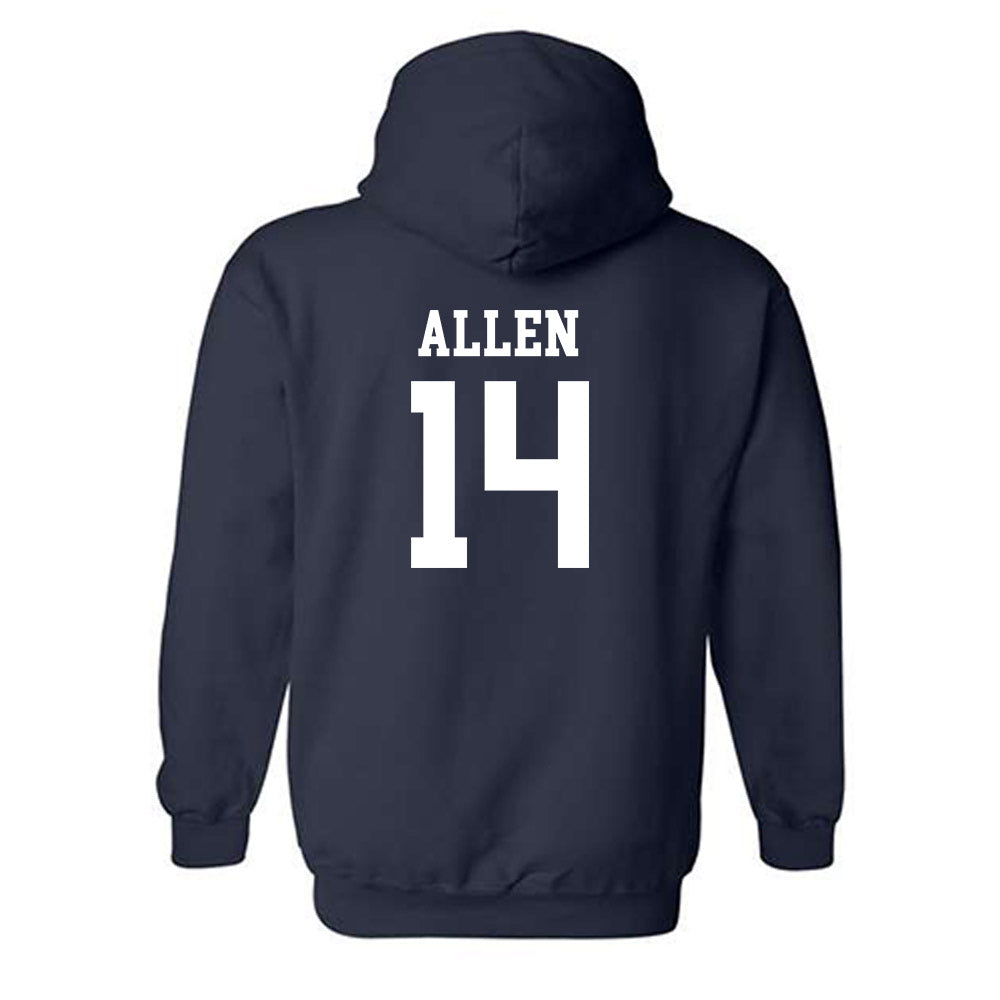 Monmouth - NCAA Women's Soccer : Ava Allen - Hooded Sweatshirt Classic Shersey