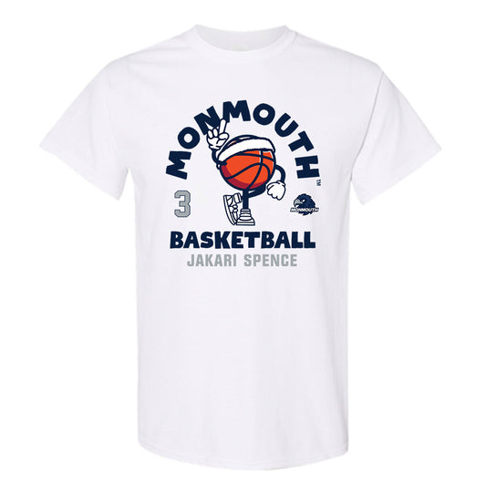 Monmouth - NCAA Men's Basketball : Jakari Spence - Fashion Shersey Short Sleeve T-Shirt