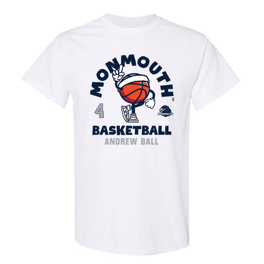 Monmouth - NCAA Men's Basketball : Andrew Ball - Fashion Shersey Short Sleeve T-Shirt