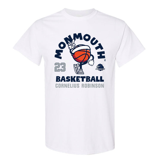 Monmouth - NCAA Men's Basketball : Cornelius Robinson - Fashion Shersey Short Sleeve T-Shirt