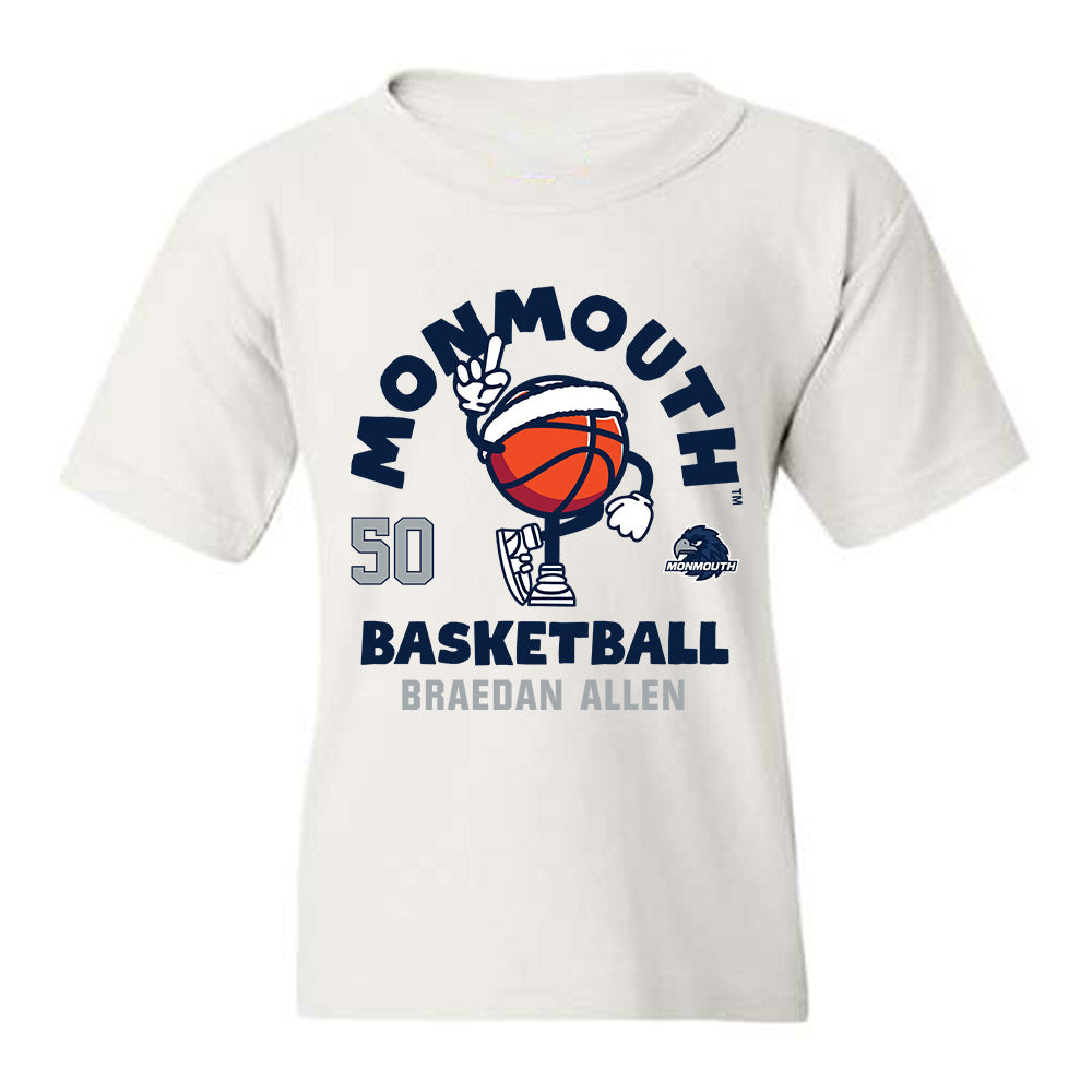 Monmouth - NCAA Men's Basketball : Braedan Allen - Youth T-Shirt Fashion Shersey