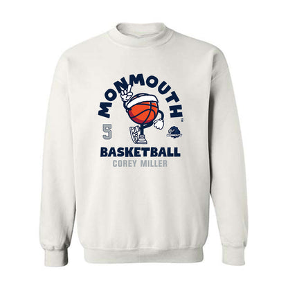 Monmouth - NCAA Men's Basketball : Corey Miller - Crewneck Sweatshirt Fashion Shersey