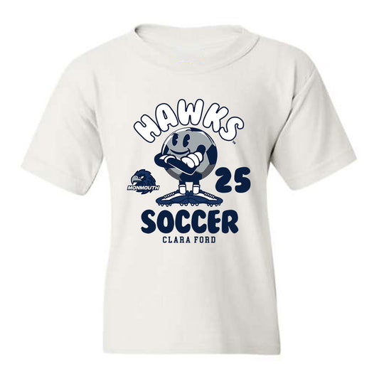Monmouth - NCAA Women's Soccer : Clara Ford - Fashion Shersey Youth T-Shirt