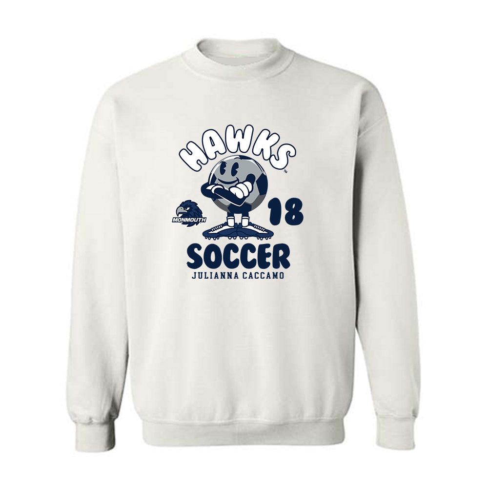 Monmouth - NCAA Women's Soccer : Julianna Caccamo - Fashion Shersey Sweatshirt
