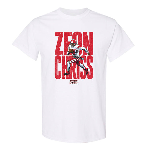 Zeon Chriss Caricature Louisiana Football Shirt - Reallgraphics