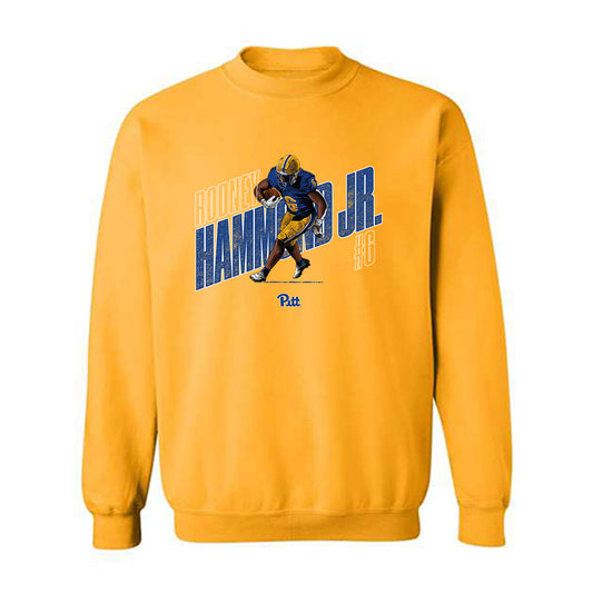 Pittsburgh - NCAA Football : Rodney Hammond Jr - Running Back Sweatshirt