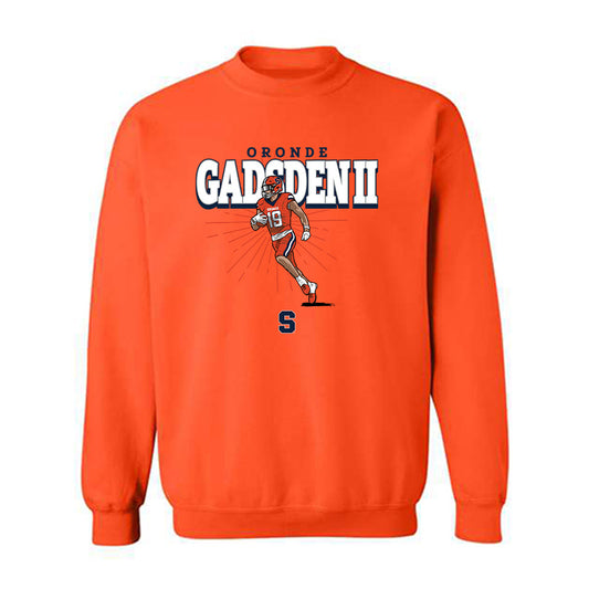 Syracuse - NCAA Football : Oronde Gadsden II - Caricature Sweatshirt