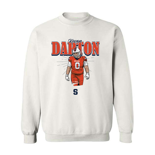 Syracuse - NCAA Football : Kevon Darton - Caricature Sweatshirt