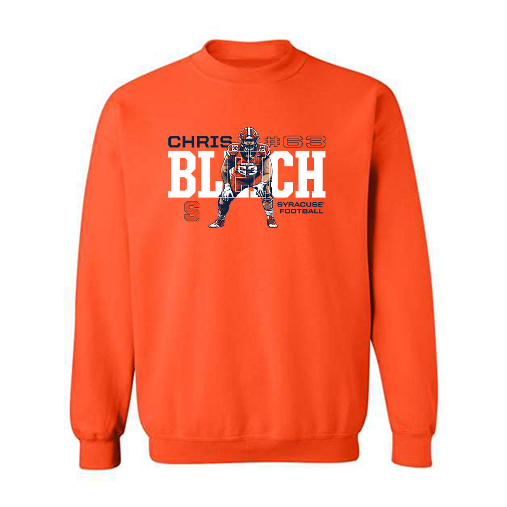 Syracuse - NCAA Football : Chris Bleich - Caricature Sweatshirt