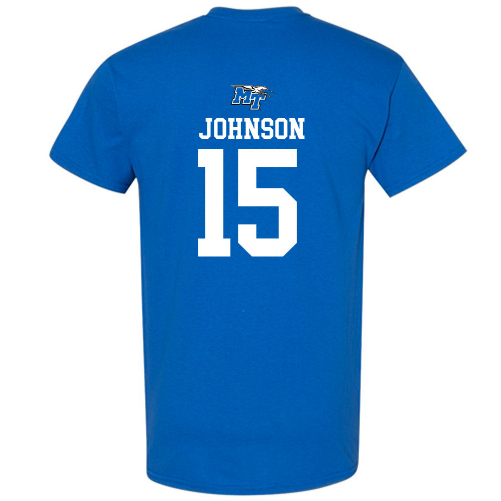 MTSU - NCAA Men's Basketball : Jacob Johnson - T-Shirt Replica Shersey
